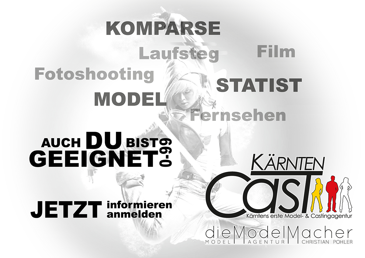KärntenCast dieModelMacher Flyer